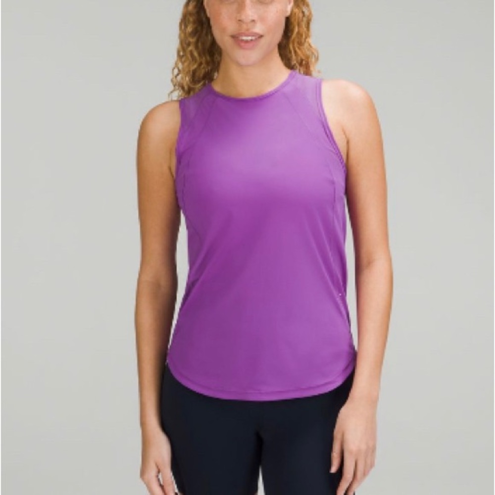 Lululemon Sculpt Tank Top size 10 purple color